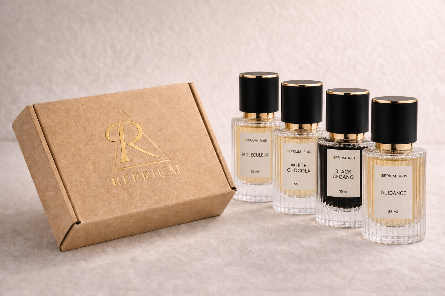 Флаконы и коробка REPRIUM